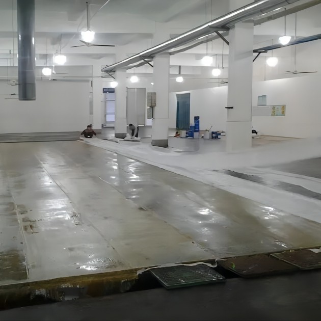 贵州防腐蚀地坪,环氧玻纤地坪，玻纤工业地坪，环氧玻纤布地坪,乙烯基玻纤布地坪产品图3